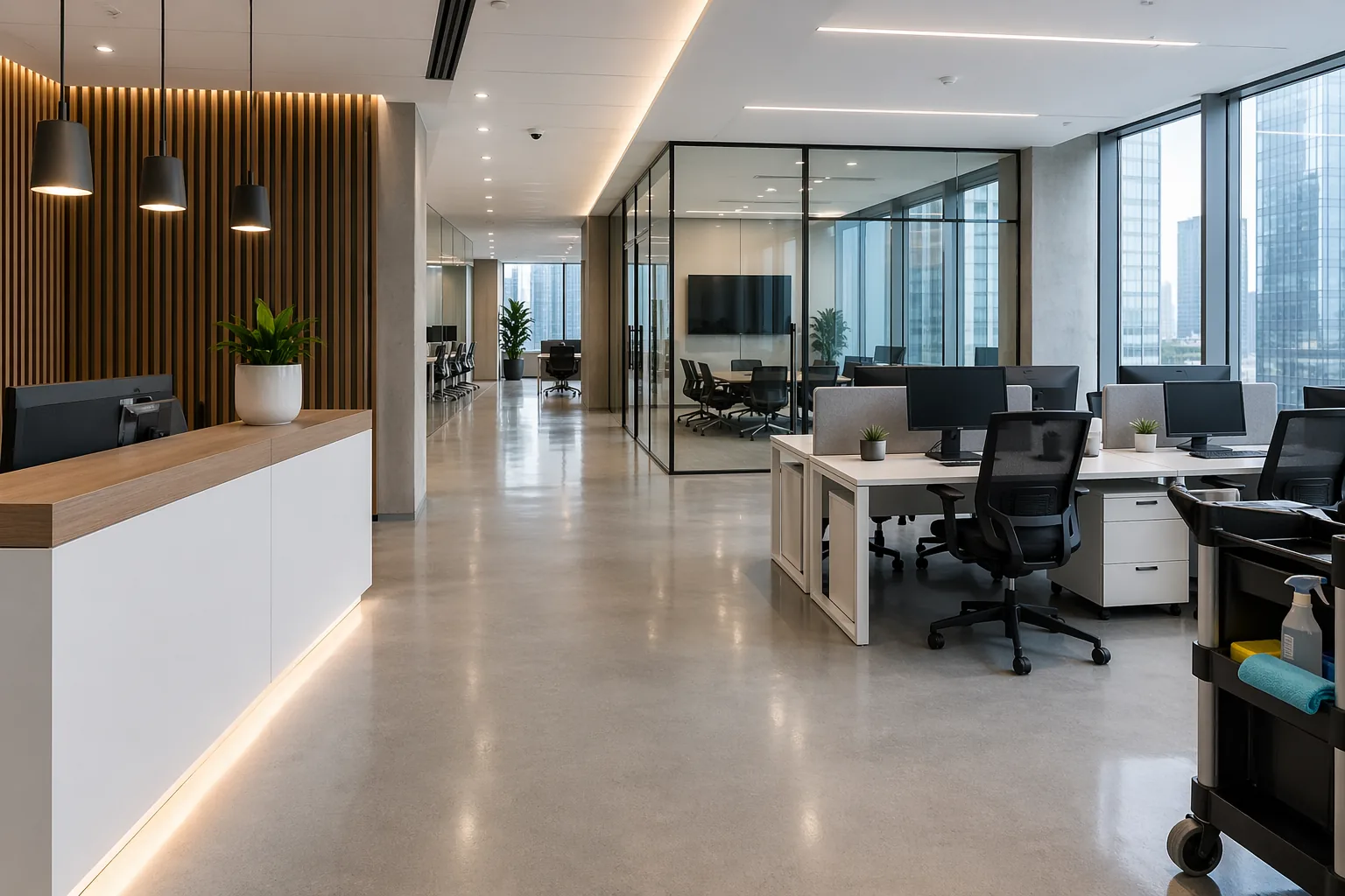 Professional commercial cleaning in Toronto