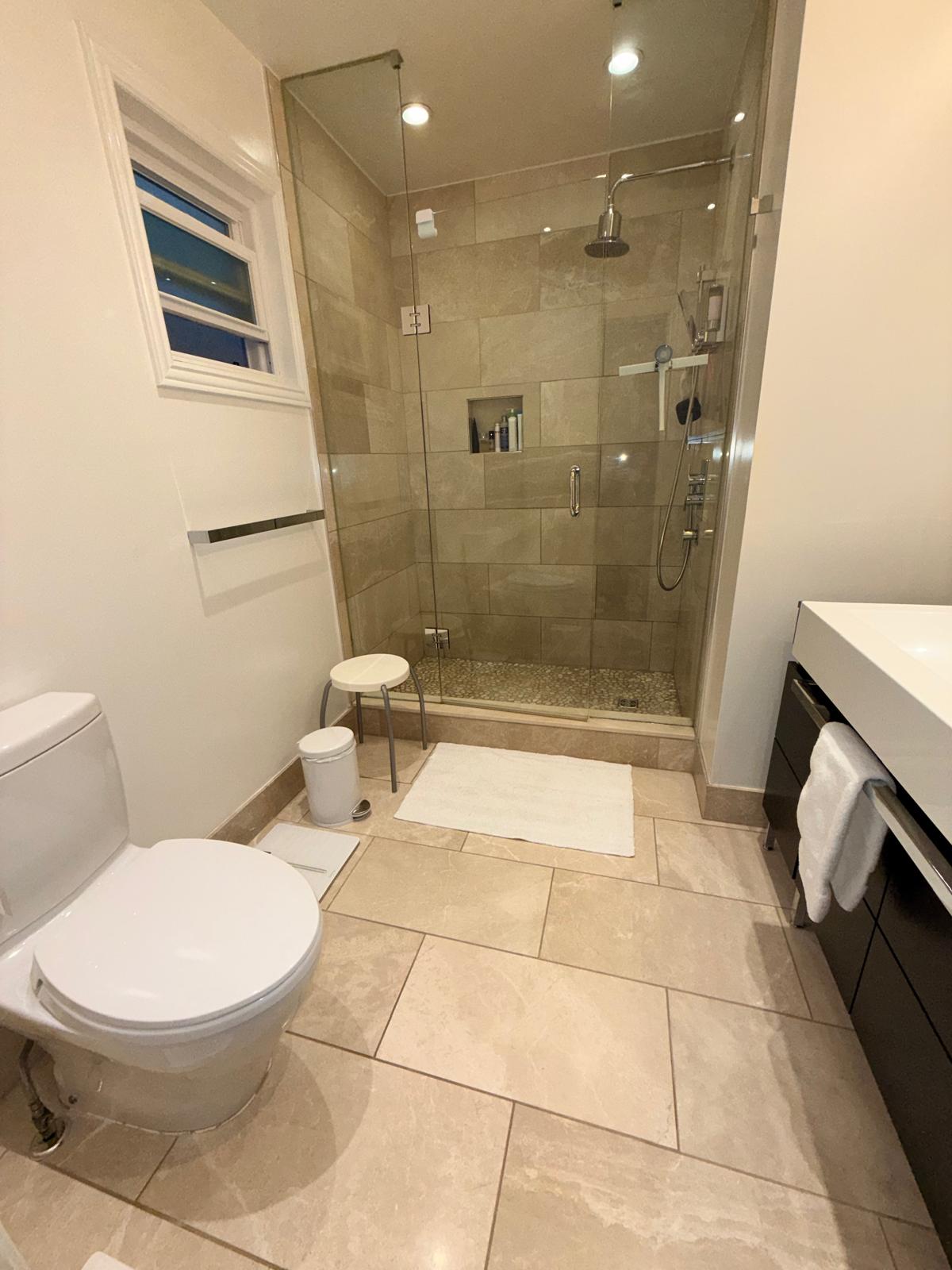 Bathroom after cleaning