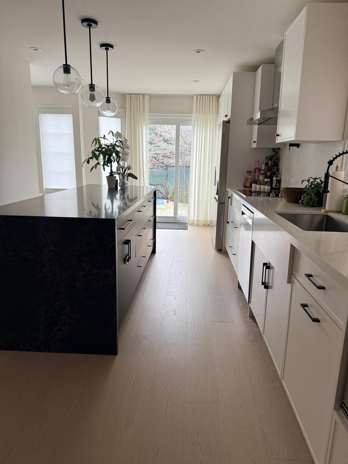 Kitchen after cleaning
