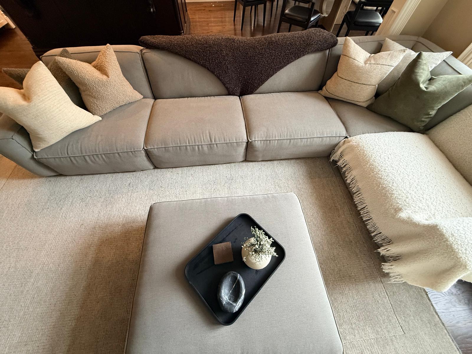 Living Room after cleaning